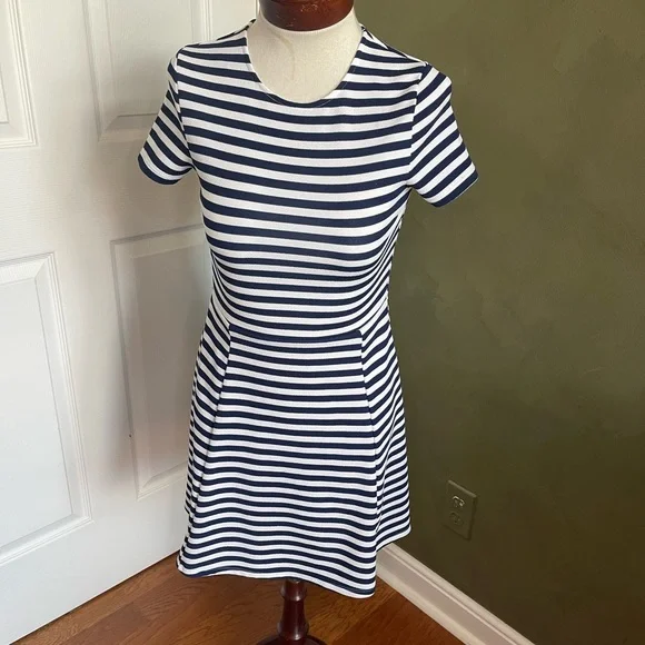 Divided | Dresses | Divided Blue White Striped Nautical Dress Size 6 |  Poshmark